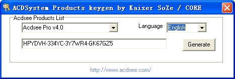 ACDsee,ACDsee注册机.